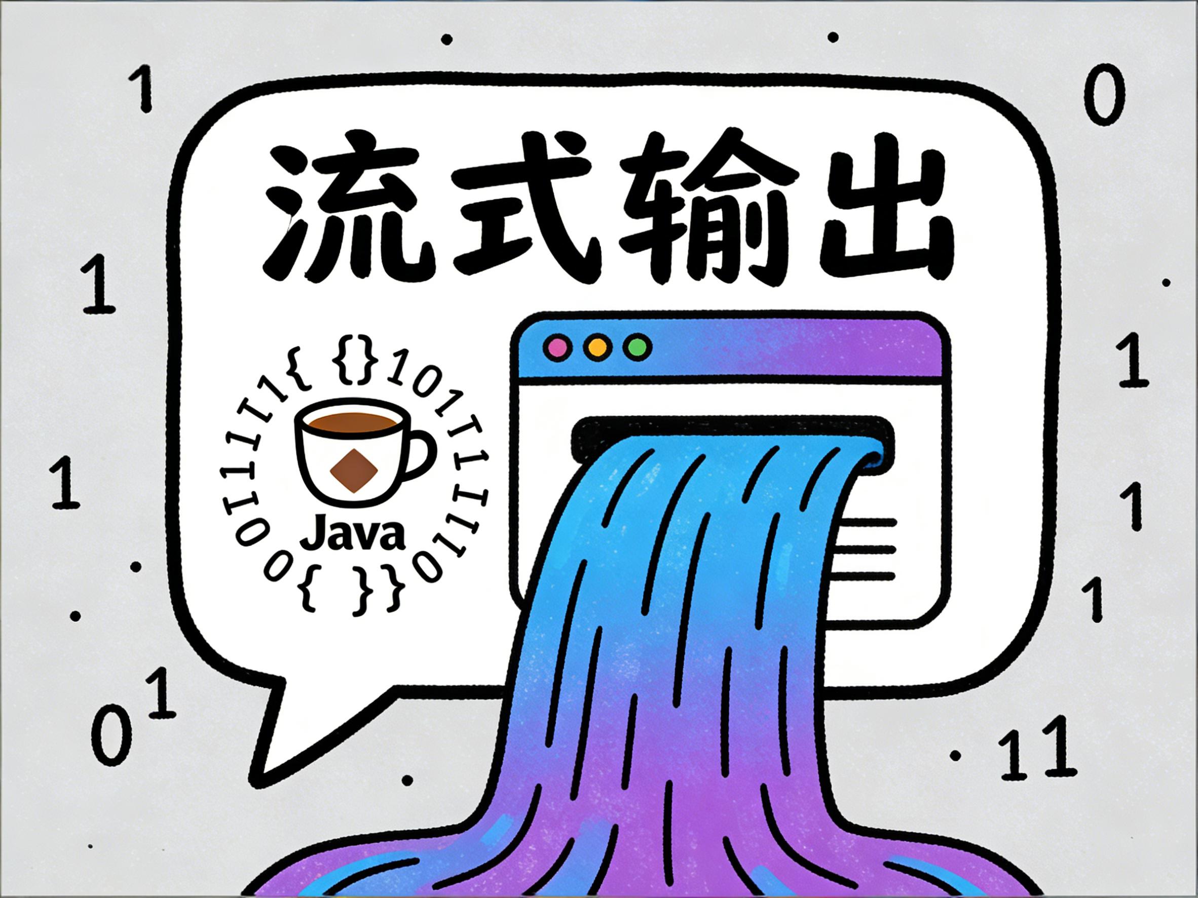 java实现流式输出